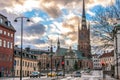 Riddarholmen Church, Stockholm, Sweden Royalty Free Stock Photo