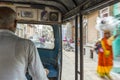 Ridding a Tuk Tuk in India