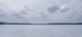 The view across Riddle Lake, Yellowstone