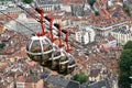 Bubbles Ascending to La Bastille - Grenoble, France