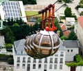 Bubbles Ascending to La Bastille - Grenoble, France