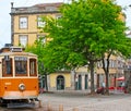 Ride on vintage tram