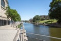 Rideau Canal Locks in Ottawa Ontario Canada Royalty Free Stock Photo