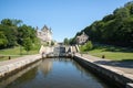 Rideau Canal Locks in Ottawa Ontario Canada Royalty Free Stock Photo