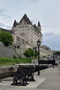 Rideau Canal and Ottawa Locks at Ottawa, Ontario, Canada Royalty Free Stock Photo