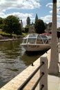 Rideau Canal tour boat Ottawa Ontario, Canada