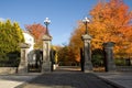 Rideau Hall Governor General Of Canada in Ottawa Canada during Fall Season