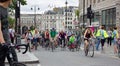 RideLondon Cycling Event - London 2015 Royalty Free Stock Photo