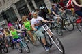 RideLondon Cycling Event - London 2015 Royalty Free Stock Photo