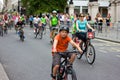 RideLondon Cycling Event - London 2015 Royalty Free Stock Photo