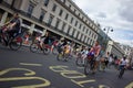 RideLondon Cycling Event - London 2015 Royalty Free Stock Photo