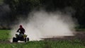 Rider during Quad cross training race, Sport Royalty Free Stock Photo