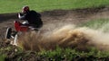 Rider during Quad cross training race, Sport Royalty Free Stock Photo