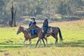 Riders Arrive For The Re-Enactment At The Man From Snowy River Bush Festival 2019