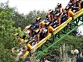 Roller coaster, Florida theme park