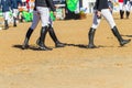 Riders Boots Pacing Arena Royalty Free Stock Photo