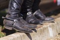 Riders Boots Spurs Royalty Free Stock Photo