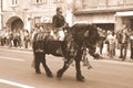 Riders during Brasov Juni parade