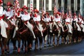 Riders and Horses Royalty Free Stock Photo