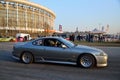 Riders at the start in a sports car at the CCM