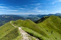 Ridge hike Royalty Free Stock Photo