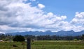 Ridge of the mountain range Royalty Free Stock Photo