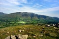 The ridge of Blencathra Royalty Free Stock Photo