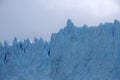 Ridges of the glacier Royalty Free Stock Photo