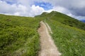 Ridgeway hiking, Mala Fatra Slovakia mountains, amazin views Royalty Free Stock Photo