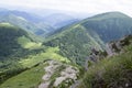 Ridgeway hiking, Mala Fatra Slovakia mountains, amazin views Royalty Free Stock Photo