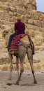 Riding a DROMEDARY. Giza, Pyramid of Menkaure Mykerinos, Menkheres.