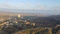 Riding High in Cappadocia: The Thrill of Hot Air Ballooning Royalty Free Stock Photo