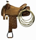 Riding saddle Royalty Free Stock Photo