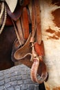 Riding saddle Royalty Free Stock Photo