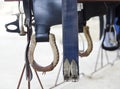 Riding Saddle Royalty Free Stock Photo