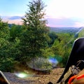 Riding sxs in Central PA Royalty Free Stock Photo