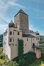 Prunn castle in the Altmuehltal valley at Riedenburg