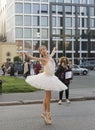 Open air ballet performance