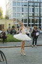 Open air ballet performance