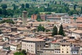 Rieti city, in Lazio, Italy. Cityscape, view from above