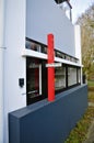 Rietveld SchrÃÂ¶der House (1923-1924) Grocery delivery System Royalty Free Stock Photo