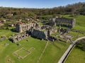 Rievaulx Abbey - North Yorkshire - United Kingdom Royalty Free Stock Photo