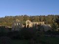 Rievaulx Abbey ree-VOH was a Cistercian abbey in Rievaulx, near Helmsley, in the North York Moors National Park, North Yorkshire, Royalty Free Stock Photo