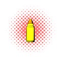 Rifle bullet icon, comics style Royalty Free Stock Photo