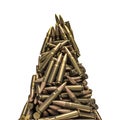 Rifle bullets peak Royalty Free Stock Photo