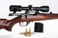 Rifle, calibre 223 Rem