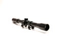 Rifle gun scope Royalty Free Stock Photo