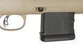 Rifle magazine inserted just in front of the trigger Royalty Free Stock Photo