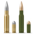 Rifle and pistol bullets