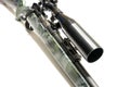 Rifle with Scope Royalty Free Stock Photo